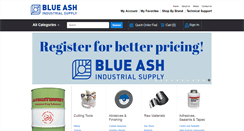 Desktop Screenshot of blueashsupply.com
